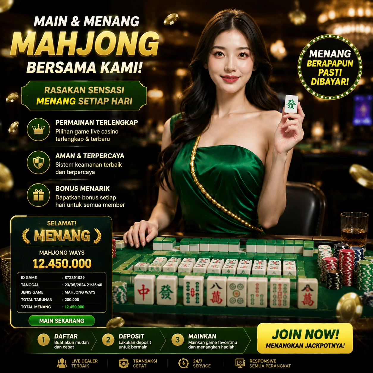Interface aplikasi setelah instalasi berhasil